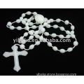 Plastic Beads Rosary,glow in the dark rosary